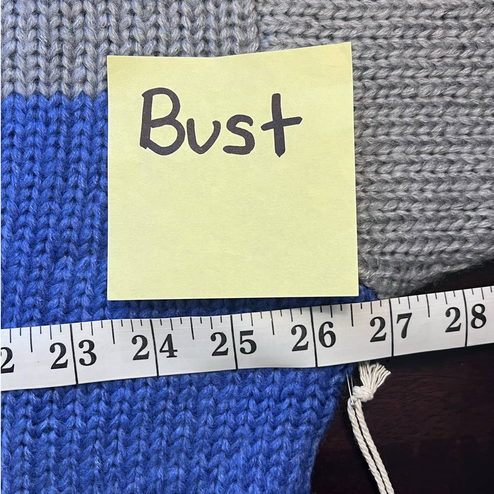 Urban Outfitter Lumiere Crewneck Color Block Sweater SZ Small and Large - Picture 9 of 14